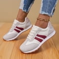 thumbnail image 3 of Joernso Women Tennis Shoes Lightweight Arch Support Flat Sneakers Slip-On Workout Running Shoes for Sports Daily Outings, 3 of 8