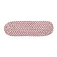 thumbnail image 1 of Colonial Mills BK79A008X028X Blokburst - Tea Party Pink Stair Tread - single Rug, 1 of 1