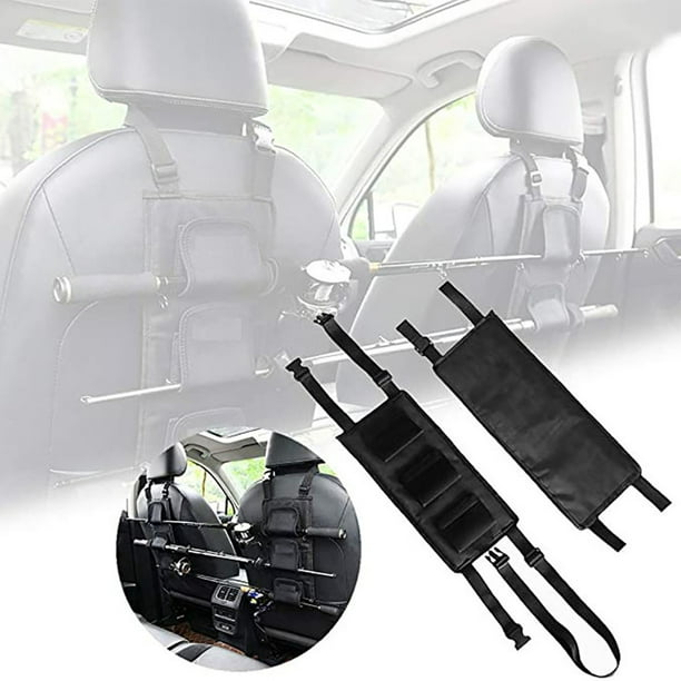 2pcs/Set Car Backseat Fishing Rod Holder, Storage Straps And Fishing  Accessories With Fishing Rod Bag, Easy Portable Fishing Rod Holder, Fits  For Various Car Seat And Fishing Gear