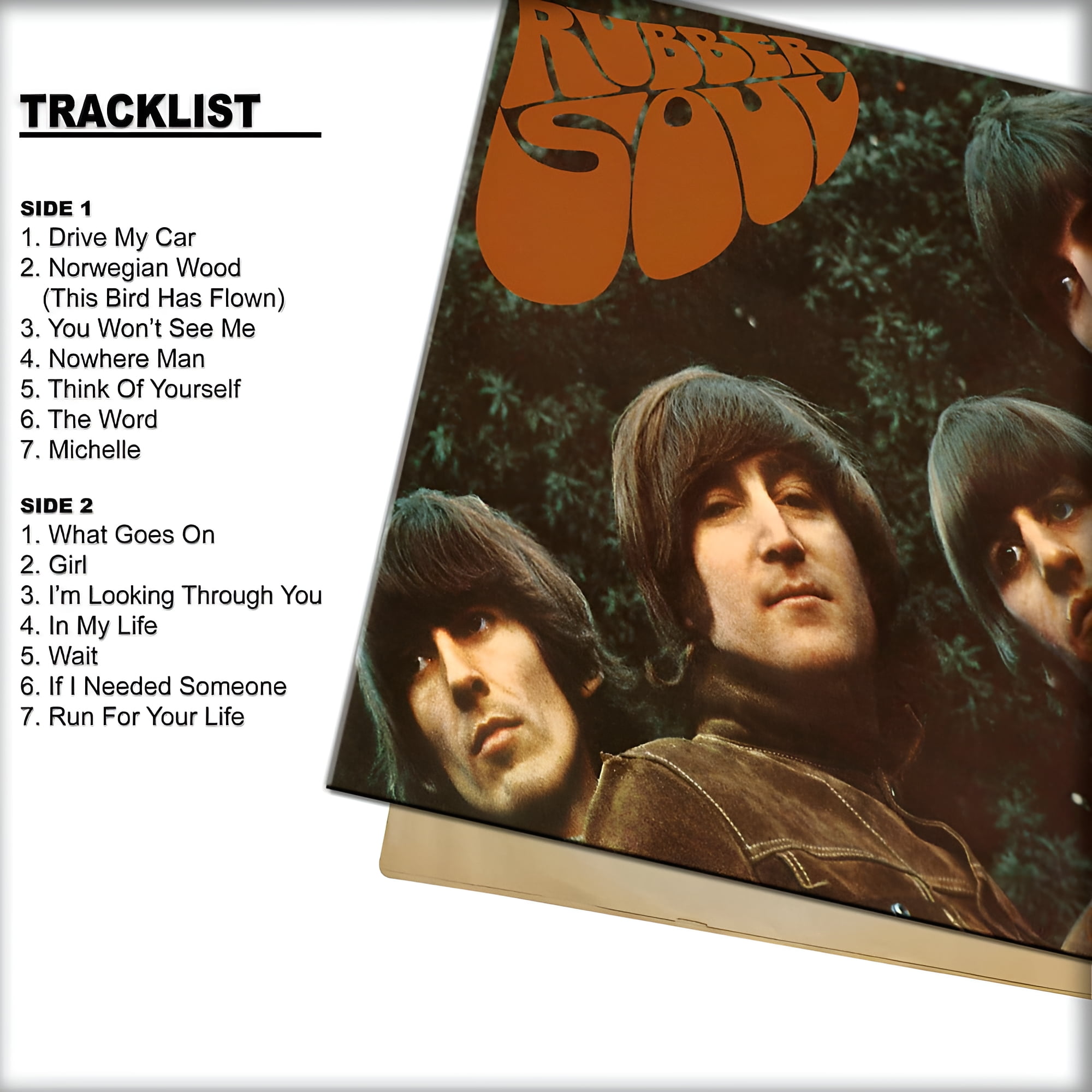The Beatles - Rubber Soul - Limited Edition 180-gram Vinyl LP