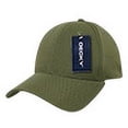 thumbnail image 2 of Decky 870-PL-OLV-06 FitAll Flex Baseball Caps, Olive - Small and Medium, 2 of 2