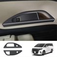 thumbnail image 2 of Para Alphard/Vellfire Serie 40 2023+ Marco de la tercera taza de drenaje Accesorios de moldura interior Patrón de fibra de carbono P Patrón de fibra de carbono, Patrón de fibra de carbono, 2 of 5