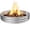 Silver, variant on 48 Inch Round Galvanized Fire Pit Ring, Foldable Outdoor Fire Ring for Yard, Garden, Park, Beach and Campfire,(4 FT Diameter, Silver)