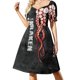 thumbnail image 2 of Redescubriendo las tendencias vintage de antaño Vestidos de manga corta vestidos de fiesta Vestidos de verano para mujer, 2 of 7