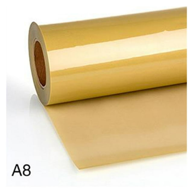 1 Rouleau 12"x5.5Yard/30cmx5m Vinyle de Transfert Thermique T-shirt à Repasser Impression HTV, Sûr à Porter