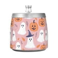 thumbnail image 7 of Yayeee Ashtray with Lid for Cigarette Smokeless Stainless Steel Home Ash Holder, Cartoon Halloween Ghosts, 7 of 7