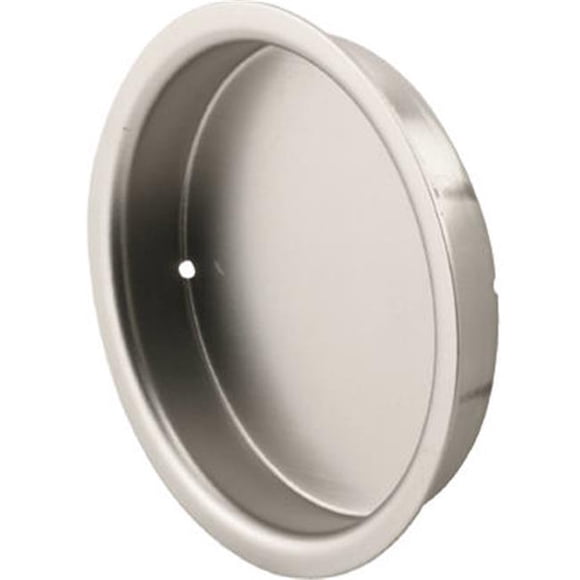 Prime Line 163920 2.13 in. Satin Nickel- Closet Door Finger Pull- Pack 2