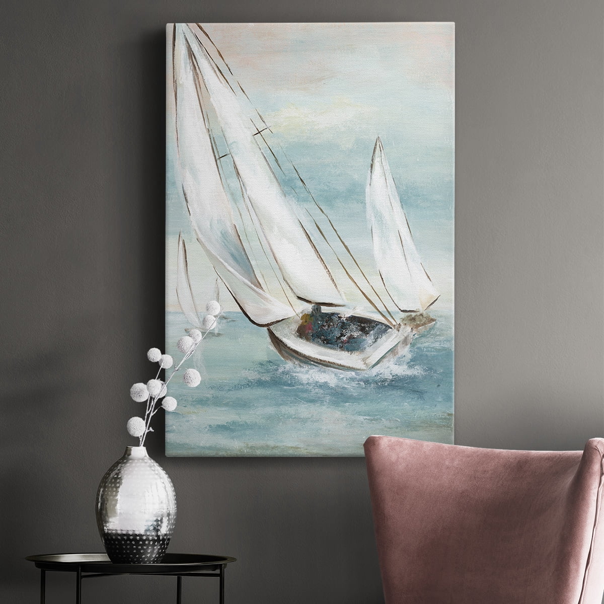 Catching Wind Premium Gallery Wrapped Canvas - Ready to Hang
