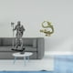 thumbnail image 2 of Figura de escritorio, estatua de resina de latón, artesanía artística, adorno coleccionable, escultura, pieza de arte decorativa con fina artesanía, a, 2 of 8