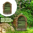 thumbnail image 4 of Miniature Fairy Door for Tree or Garden Window Home Decoration Hot L1 E9E5, 4 of 8