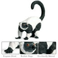 thumbnail image 3 of Ksopiavobs Realistic Animal Figures Ruffed Lemur Figurines, Science Project, Cake Topper, Early Educational Toys Birthday for Toddlers Kids Age 3 4 5, 3 of 4