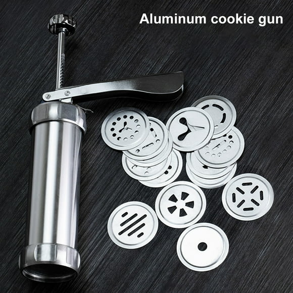 Home Bakery Biscuit Press 240ml Maker Piping Set Icing Tool Piping Fondant Icing Decorating Sugarcraft Tool Making Equipment Kitchen Accessories