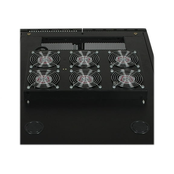 RACK ENCLOSURE ROOF FAN PANEL SERVER CABINET 6 208-240V FANS