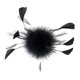 thumbnail image 3 of Broche de plumas con diseño de plumas, alfileres de solapa, accesorios de vestir hechos a mano, tocado para fiesta 19 centímetros, 3 of 9