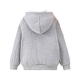 thumbnail image 4 of UAYOTSE Youth Classic Hoodies Soft Hooded Full Zip Sweatshirts for Children,Grey 8 Years, 4 of 9