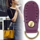 thumbnail image 1 of Hebilla De Bolso Accesorios De Cierre De Hebilla De Bolso Accesorios De Ferretería Hebilla De Cuero 4 Uds Hebilla De Bolso De Cuero Partido De Vaca DIY Hecho A Mano Costura Mgaxyff Morado oscuro, 1 of 8