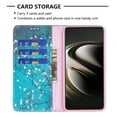 thumbnail image 4 of Case for Galaxy S22 Plus 5G Cover 2022, Allytech Shockproof Flip Folio PU Leather [Book Stand Feature][Card Slots Holder][Anti Scratch] TPU Bumper Case for Samsung Galaxy S22 Plus, Plum Bossom, 4 of 6