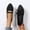 #0069-Black, variant on Women's Fashionable Knit Flats with Rhinestone Embellished Bow, Stretchy Breathable Upper with Cushioned Padded Insole, Flexible Flat Sole Comfortable Shoes, Versatile Loafers Gift