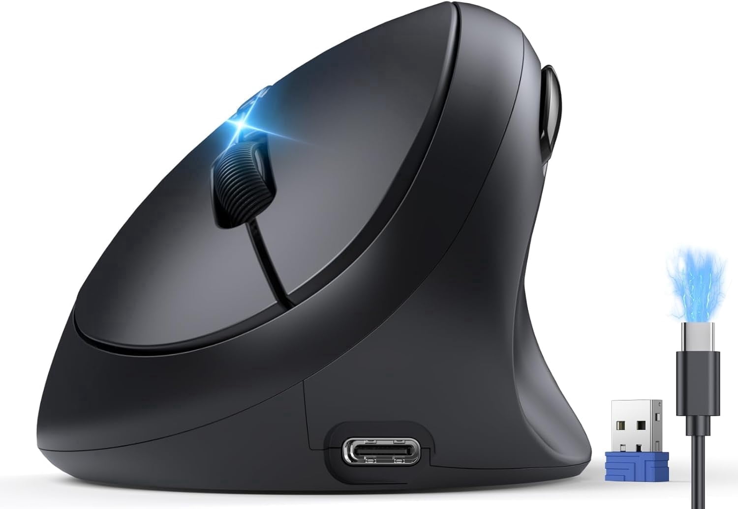 Keychron M7 8K Wireless Mouse, Lightweight Ergonomic PAW3950, 8kHz