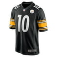thumbnail image 2 of Men's Nike Roman Wilson Black Pittsburgh Steelers  Game Player Jersey, 2 of 3