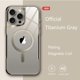 thumbnail image 3 of Plating Soft Rubber Frame Magnetic Phone Case For iPhone 12 13 11 15 14 Pro Max Plus Lens Protection Magsafe Wireless Charging, 3 of 5