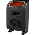 thumbnail image 2 of Lifesmart HT1153L Slimline Wall Huggable 1500W Infrared Quartz Room Space Heater, 2 of 6