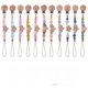 thumbnail image 5 of Productos para bebés Pinza para pezones de haya con forma de estrella de dibujos animados para bebés creativa Cadena para pezones con molares de haya Cadena anticaída, 5 of 6