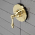 thumbnail image 2 of Kingston Brass KS3037AL 3-Way Diverter Valve with Trim Kit, Brushed Brass, 2 of 4