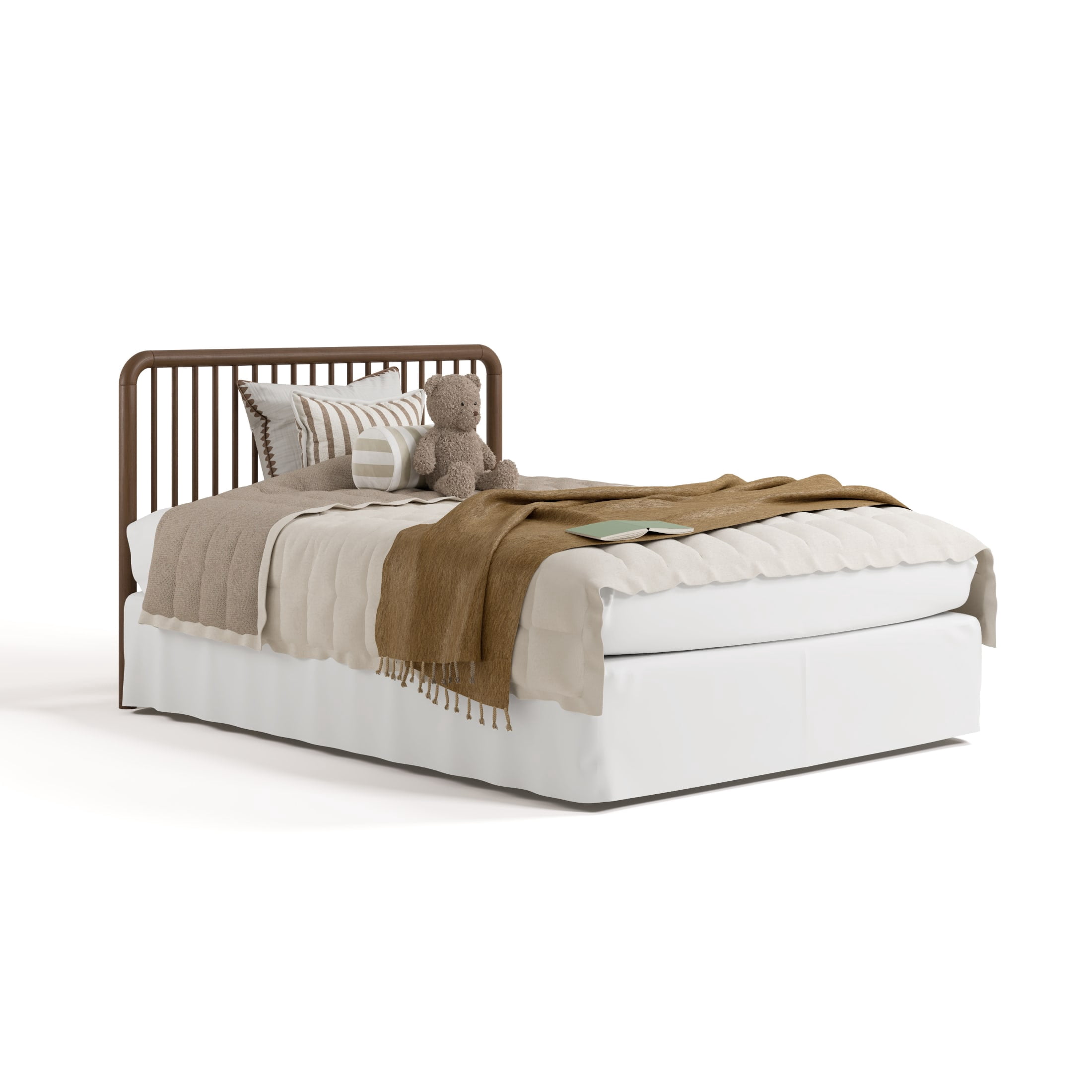 Storkcraft Porto 5-in-1 Convertible Crib with Bonus Toddler Guardrail - Hazelnut