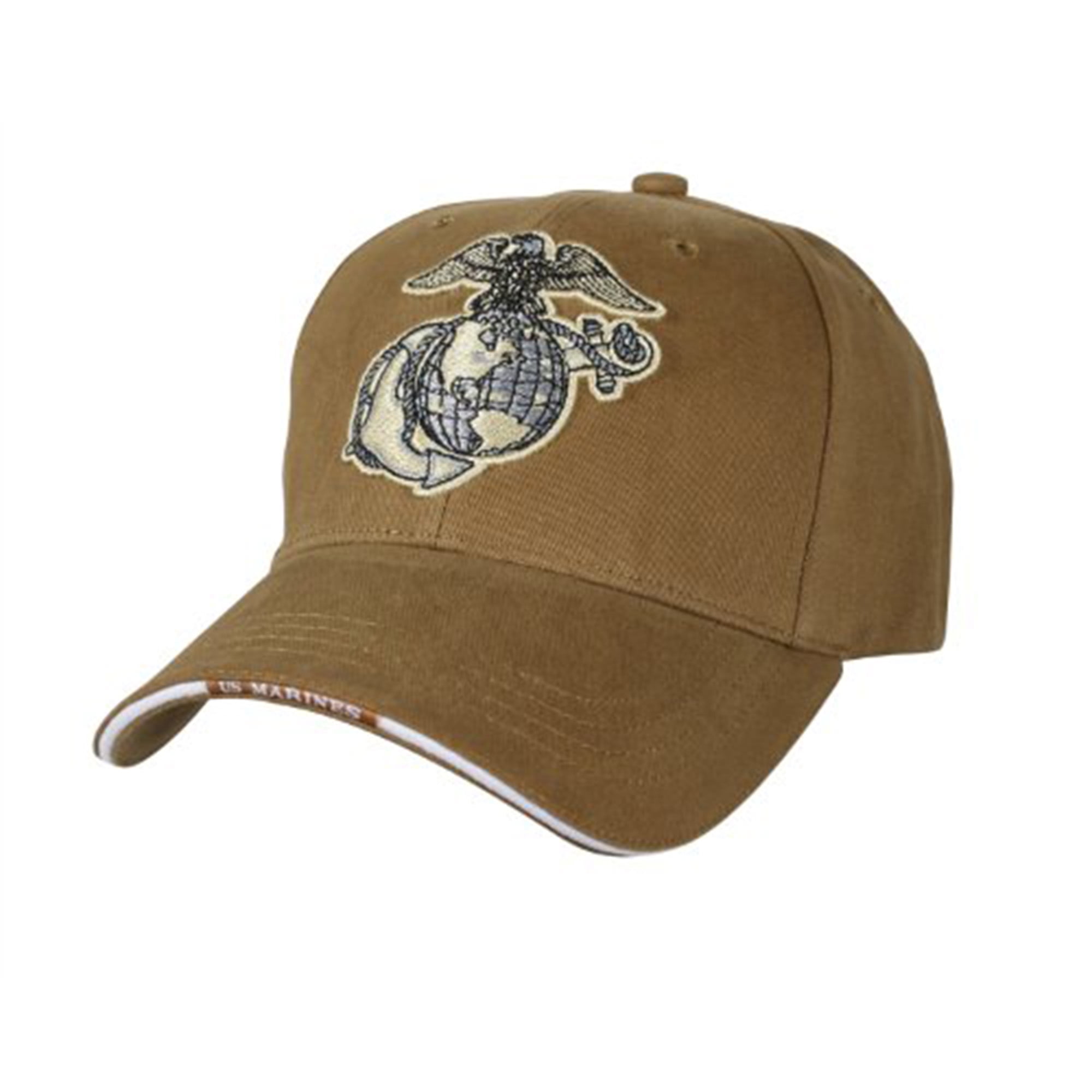 Coyote Brown USMC Logo Marines Hat Cap