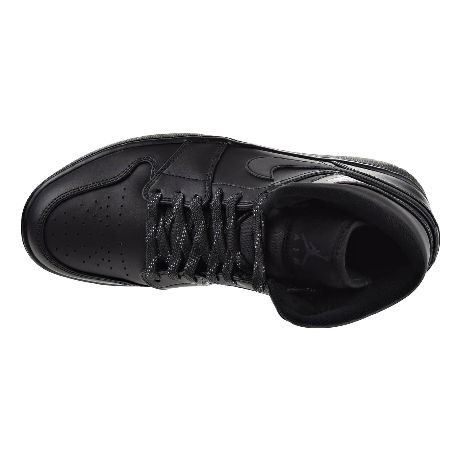 air jordan 1 mid winterized black gum