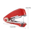 thumbnail image 3 of Maoww Durable Metal Overlock Sewing Machine For Home Repairs Portable And Convenient Lightweight blue, 3 of 6