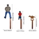thumbnail image 2 of Buy 2 get 10% off 3Pcs Wooden Plant Labels Household Plant Pot Ornaments Decoration Flower Pot Funny Garden Pot Signs, 2 of 2