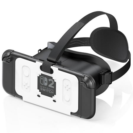 gaekol VR Headset for Nintendo Switch 2 (2025), Switch 2 Virtual Reality VR Glasses with Adjustable HD Lenses and Comfortable Head Strap, Labo VR Kit for Switch 2 Accessories