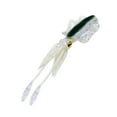 thumbnail image 1 of Señuelo suave para pesca, faldas de calamar vívidas, para lubinas de agua dulce y salada Blanco verde, 1 of 8