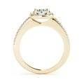 thumbnail image 2 of Aonejewelry 0.75 Carat Halo Diamond Elegant Design Engagement Ring In 14k Yellow Gold, 2 of 2