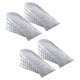 thumbnail image 2 of 2 Pairs Heel Lift Inserts Height Increase Insole Invisible Heightening Insole Sillicone 3-layer Heel Support Insoles Height-adjustable Shoe Pads Foot, 2 of 3