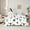 White, variant on Feelyou Brown Sheep Skull Twin Bedding Sets 7-Piece for Men, Vintage Western Aztec Bedding Comforter Set, Hippie Bohemian Style Reversible Sheet Sets, Breathable Home Decor