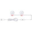 thumbnail image 1 of LED Makeup Mirror Light for Dressing Table Stepless Dimmable Wall Lamp USB Buttom 6 10 14Bulbs Lights ,Widely Use, 1 of 7