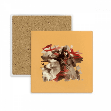 

China Assassin play Knight Ranger Coaster Cup Mat Mug Subplate Holder Insulation Stone