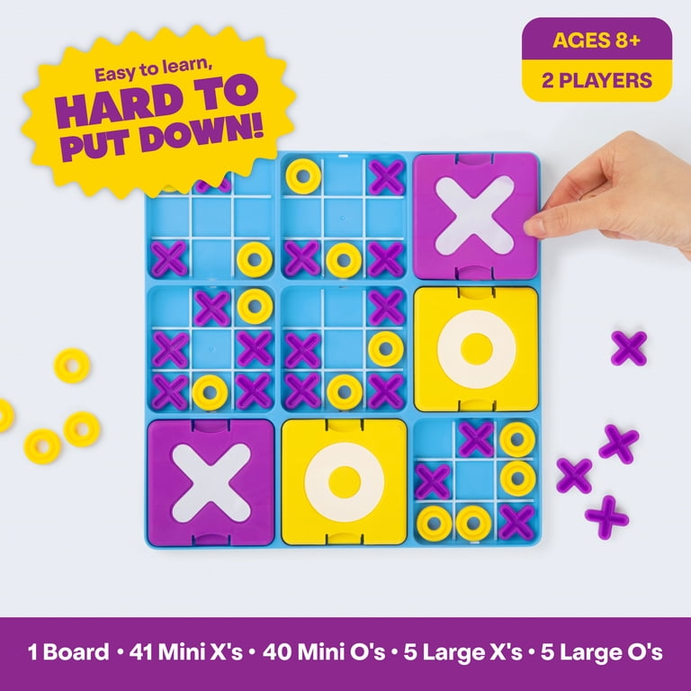 Ultimate Tic Tac Toe Board Game by What Do You Meme, Ages 8+ photo 4
