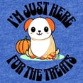thumbnail image 2 of CafePress - Halloween Dog Ghost Funny Treats - Cute Infant Baby Football Bodysuit, 2 of 3