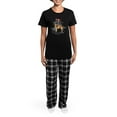 thumbnail image 4 of CafePress - Belgian Malinois Women's Dark Pajamas - Women's Short Sleeve Print T-Shirt and Pants Dark Cotton Pajama Set, 4 of 7