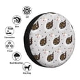 thumbnail image 3 of Bingfone Cute Swan Spare Tire Cover Weatherproof Universal Wheel Protectors for RV Camper Travel Trailer SUV Truck-15 inch, 3 of 8