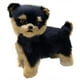 thumbnail image 2 of Peluche de Yorkshire Terrier realista | Perro de peluche realista para niños | Regalo educativo sensorial | Yorkie negro de 23 cm, 2 of 5