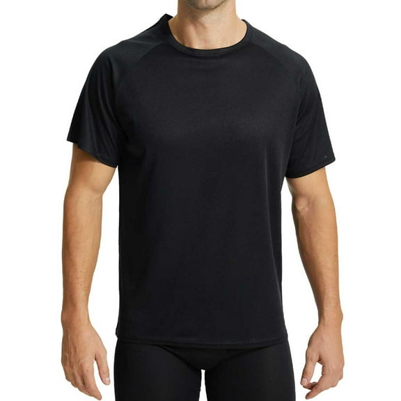 LNFINTDO Men's Workout Ahletic Shirts Quick Dry for Muscle Gym Exercise Sports Running Cycling Basketball