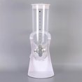 thumbnail image 1 of kurtrusly Cereal Dispenser Airtight Food Storage Containers for Plastic Rice Candy Dry Food White, 1 of 4