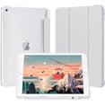 thumbnail image 1 of Compatible for iPad Mini 6 Case, iPad Case with Pencil Holder, Soft TPU Translucent Frosted Back Auto Wake/Sleep Smart Cover Cases (Grey), 1 of 9