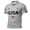 #01 Light Gray, variant on America 250 Years Polo Shirts for Men American Flag Print Lapel Collar V Neck Short Sleeve Tshirts 1776-2026 Patriotic Star Classic Fit Soft T-Shirt, XL, #01 Navy