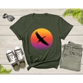 thumbnail image 3 of Stork Heron Bird Flying at Sunset Over Sea Beautiful Animal T-Shirt Heron Bird Lover Gift T Shirt for Men Women Kids Boys Girls Teens Tshirt, 3 of 8